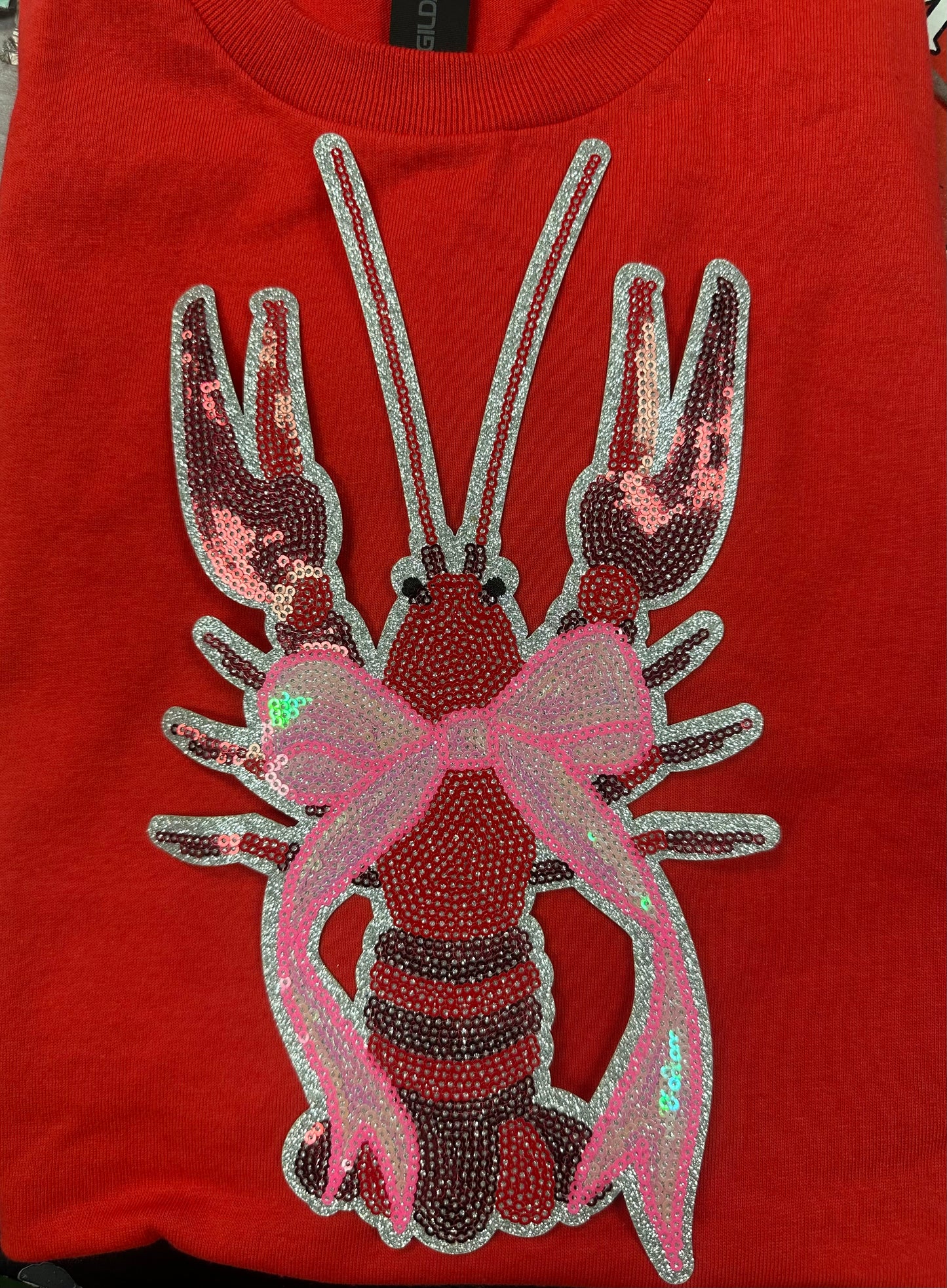 DIY Easter Patch- Crawfish