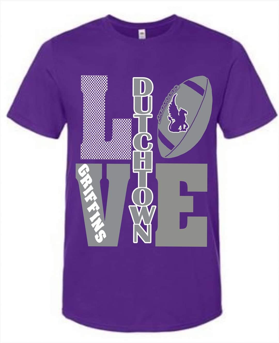 Dutchtown LOVE Spirit Tee Shirt