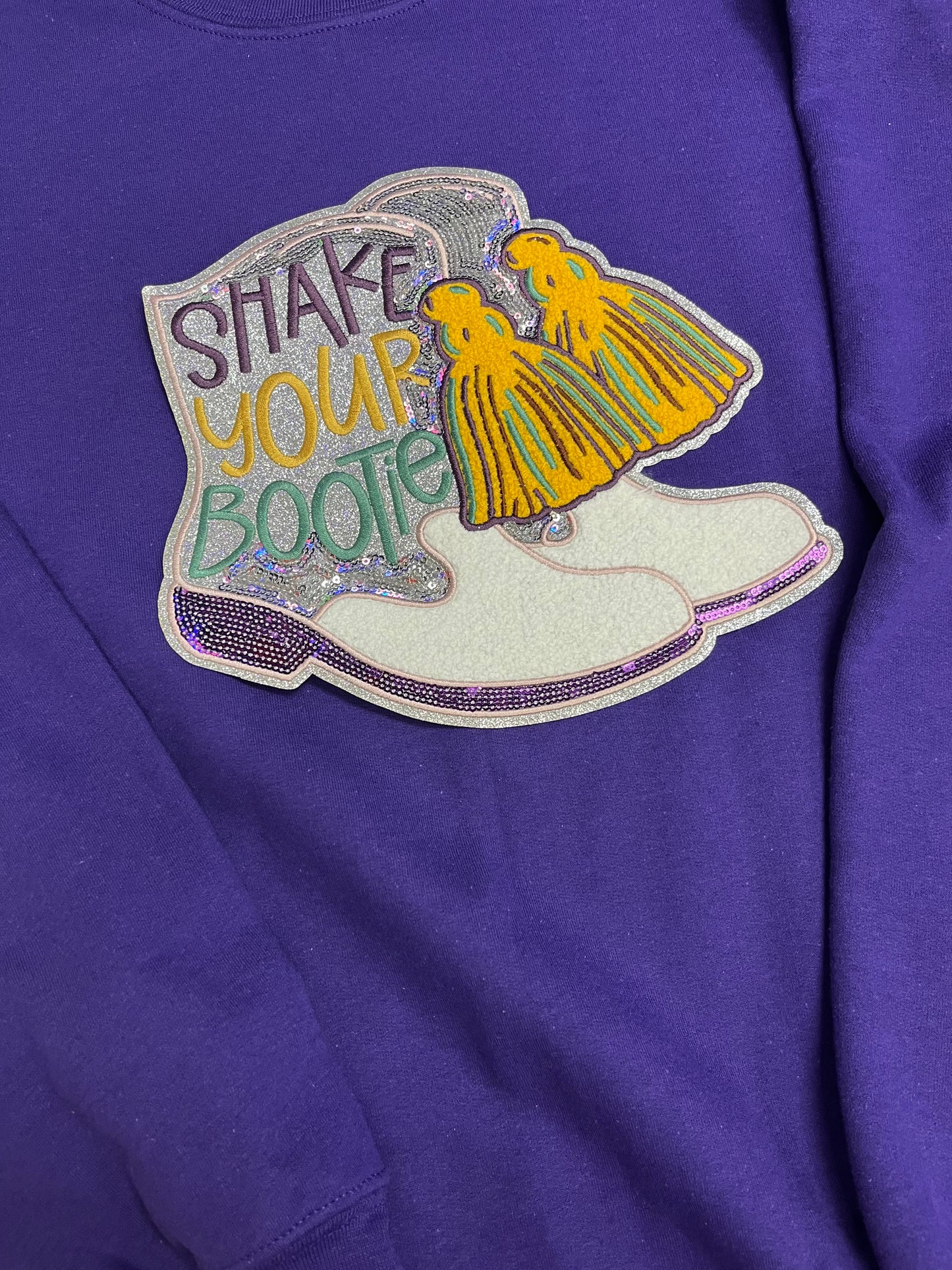 Mardi Gras "Shake Your Bootie" Sweatshirt