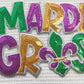 DIY Mardi Gras Patch ONLY