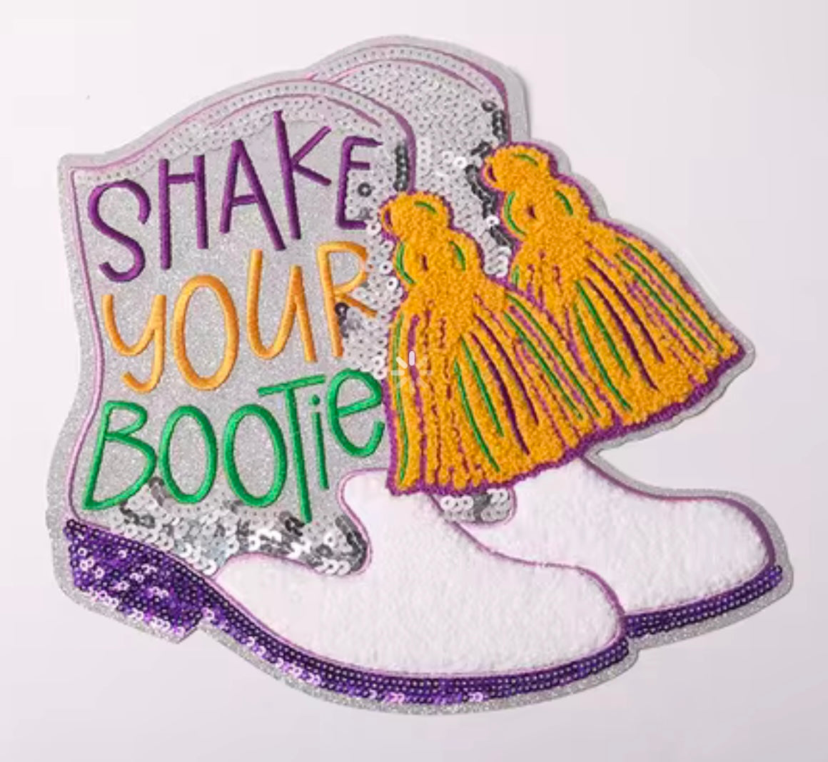 DIY Mardi Gras Patch