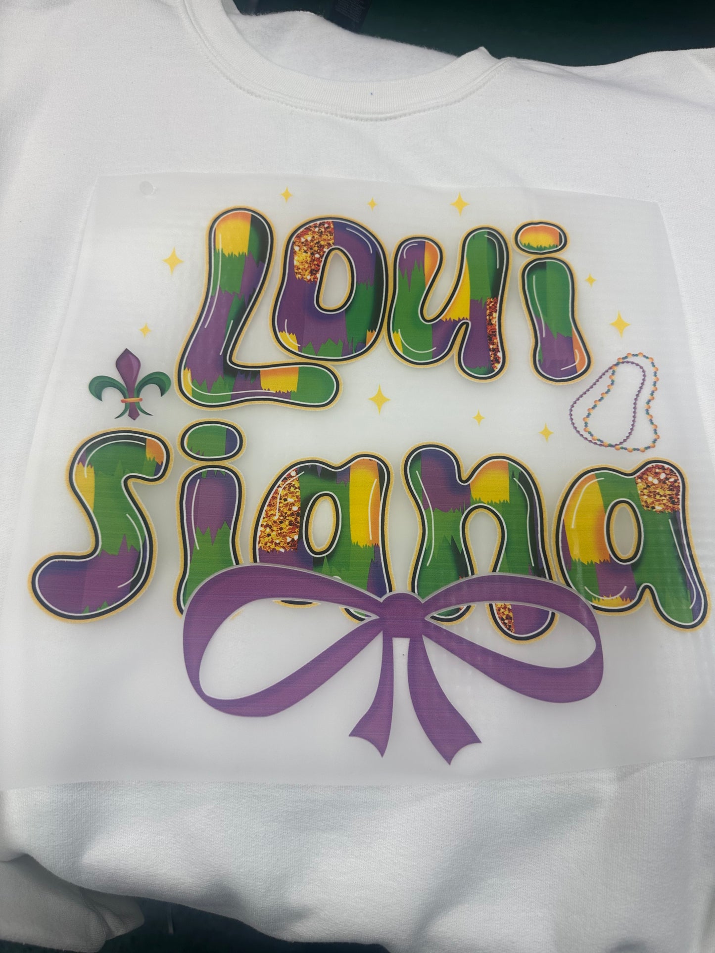 Louisiana Mardi Gras Sweatshirt