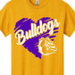 Lutcher High School Bulldogs Heart Tee