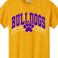 Lutcher High School Bulldogs Paw Spirit Tee