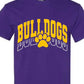 Lutcher High School Bulldogs Paw Spirit Tee