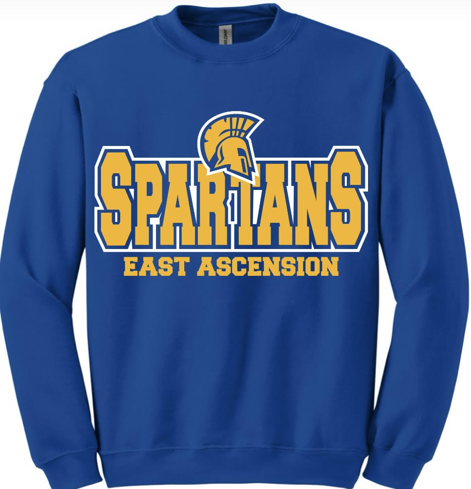 East Ascension High Spartans Spirit Sweater