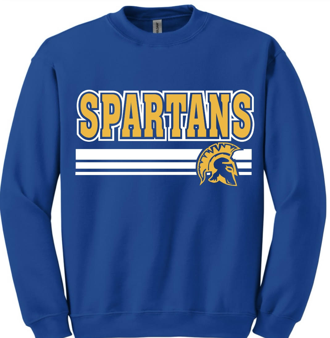 East Asension High Spartans Spirit Sweater