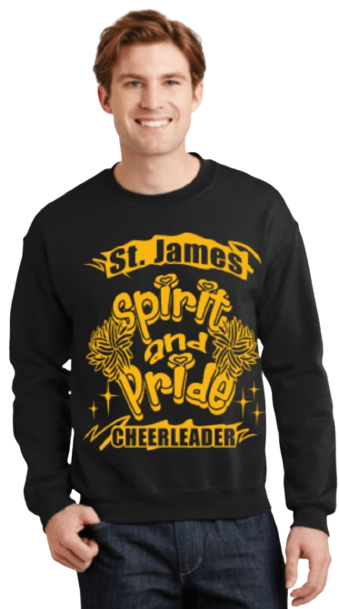 St. James Cheer Spirit Sweatshirt