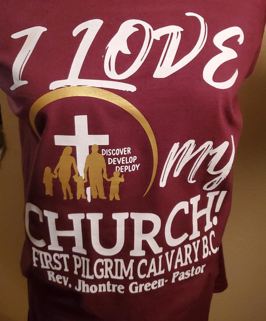 First Pilgrim Calvary Church Shirts